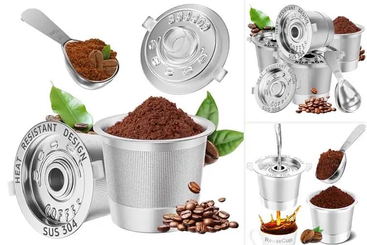 Detailed view of Best Stainless Steel K Cup ReusablePods With BPA Free