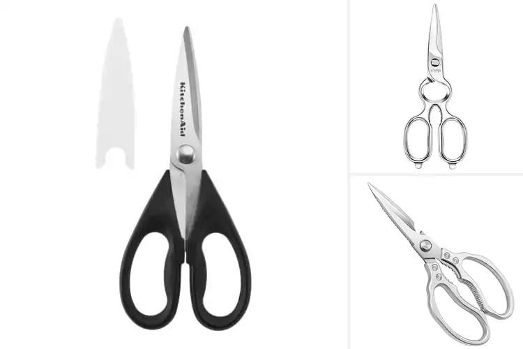 Detailed view of 10 Best Stainless Steel Kitchen Scissors: Easier Cooking