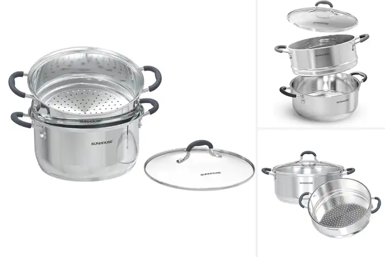 Detailed view of 10 Best Steaming Pots for Healthy, Flavorful Cooking