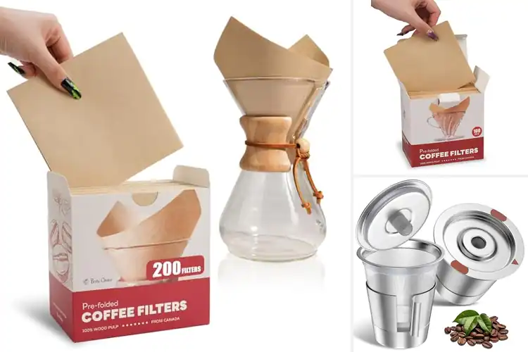 Detailed view of Best Taste Preserving Coffee Filter For Clean Brew