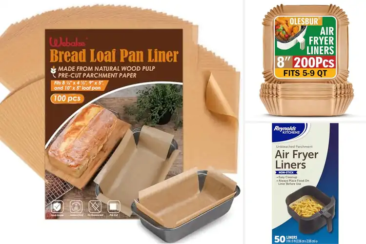 Detailed view of Best Unbleached Parchment Liners