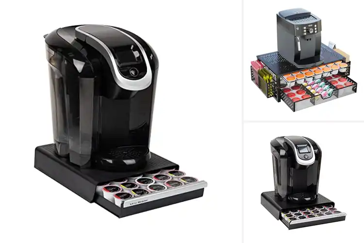 Detailed view of Best Under Coffee Maker Storage