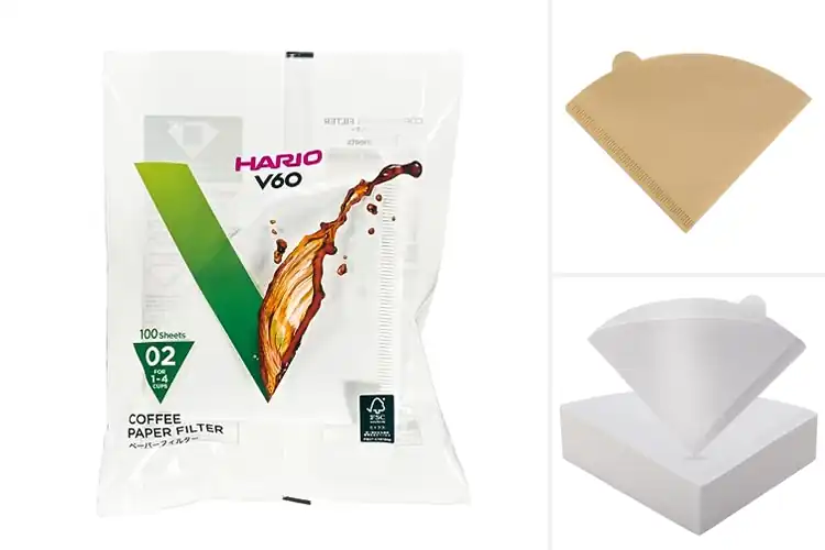 Detailed view of 10 Best V60 Cone Filter Papers: Elevate Your Brew