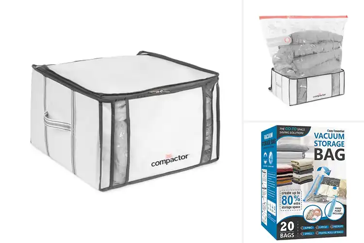 Detailed view of Best Vacuum Bag Storage Boxes