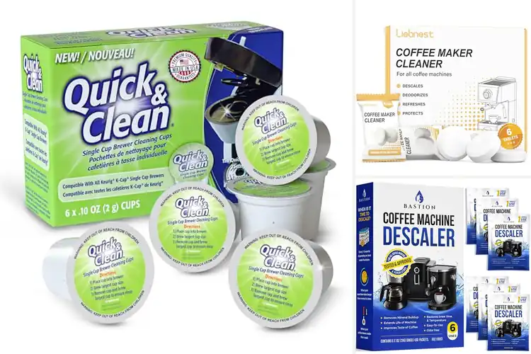 Detailed view of Best Value Keurig Cleaner 6 Pack