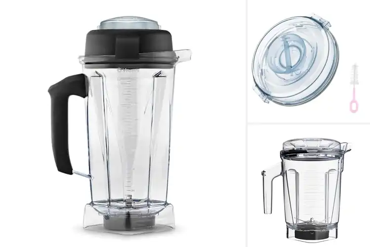 Detailed view of Best Vented Lid Functionality Vitamix Containers