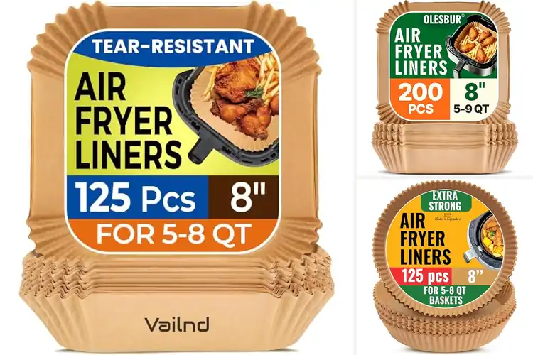 Detailed view of Best Versatile Air Fryer Liners: Easy Cleanup