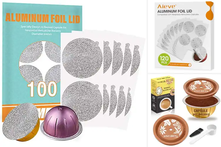 Detailed view of Best Vertuoline Capsule Lids