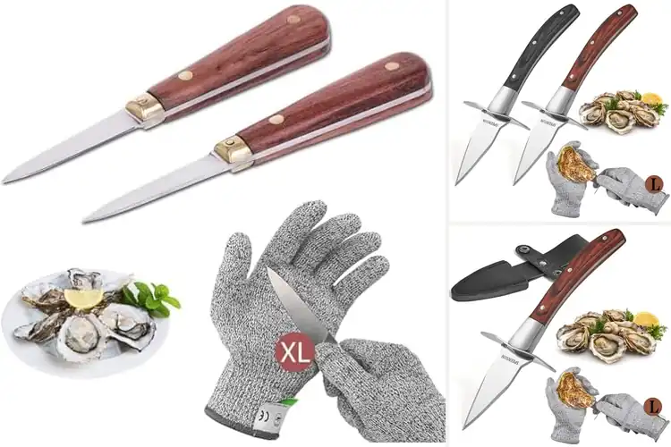 Detailed view of 10 Best Wooden Handle Oyster Knives for Effortless Shucking