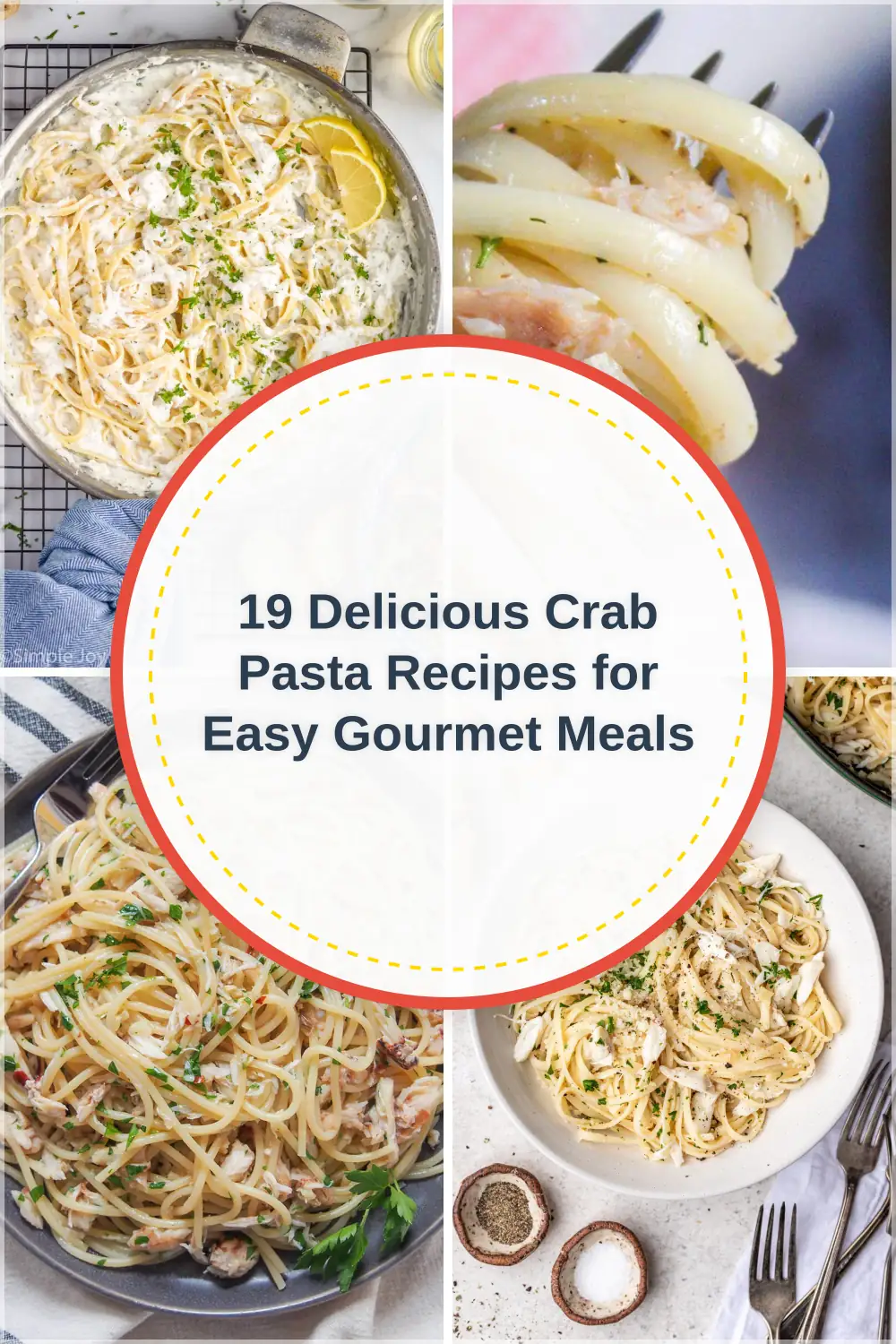 Photo of 19 Delicious Crab Pasta Recipes for Easy Gourmet Meals
