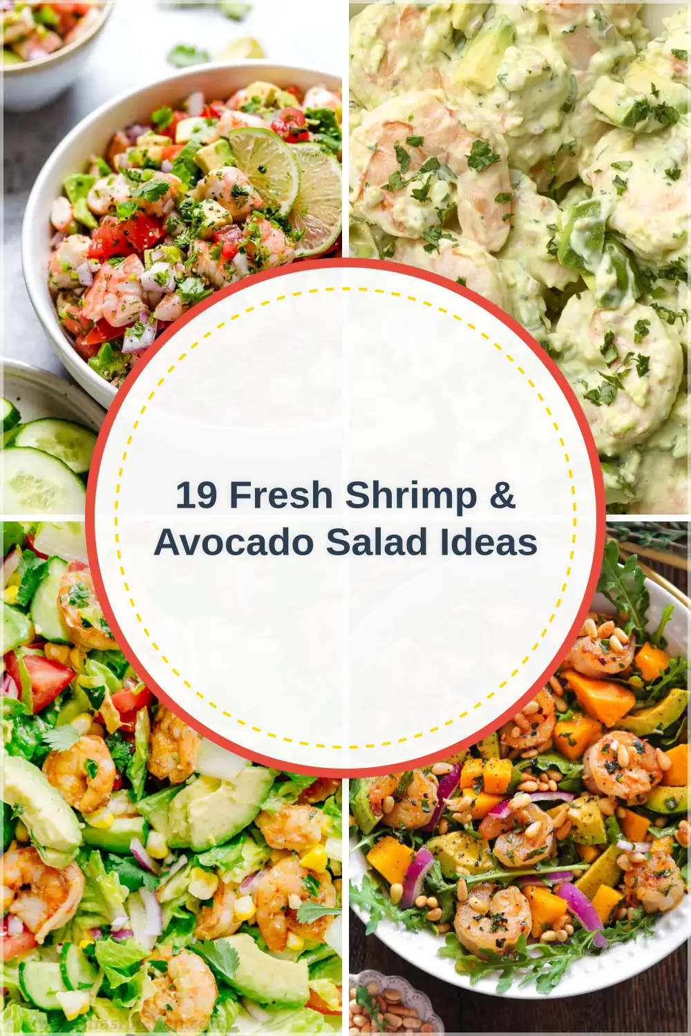 Photo of 19 Fresh Shrimp & Avocado Salad Ideas