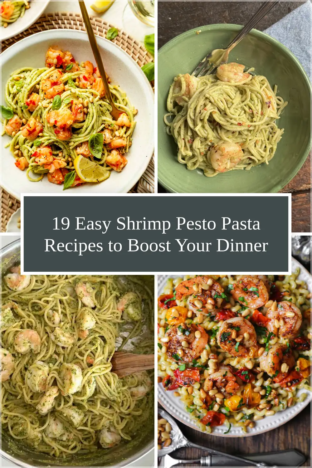 Photo of 19 Easy Shrimp Pesto Pasta Recipes to Boost Your Dinner