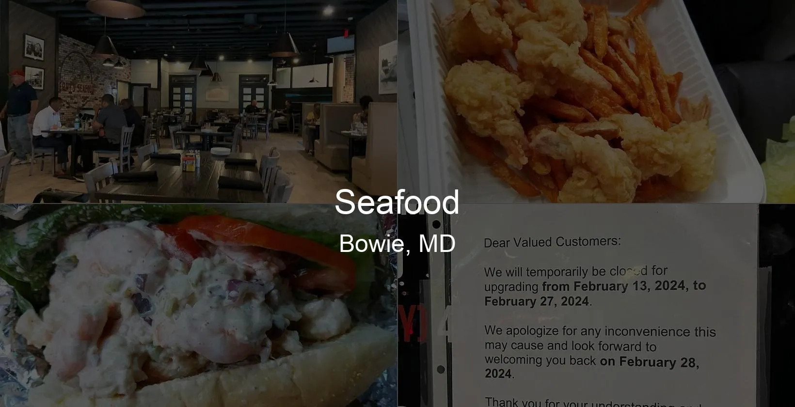 Photo of Seafood in Bowie, MD