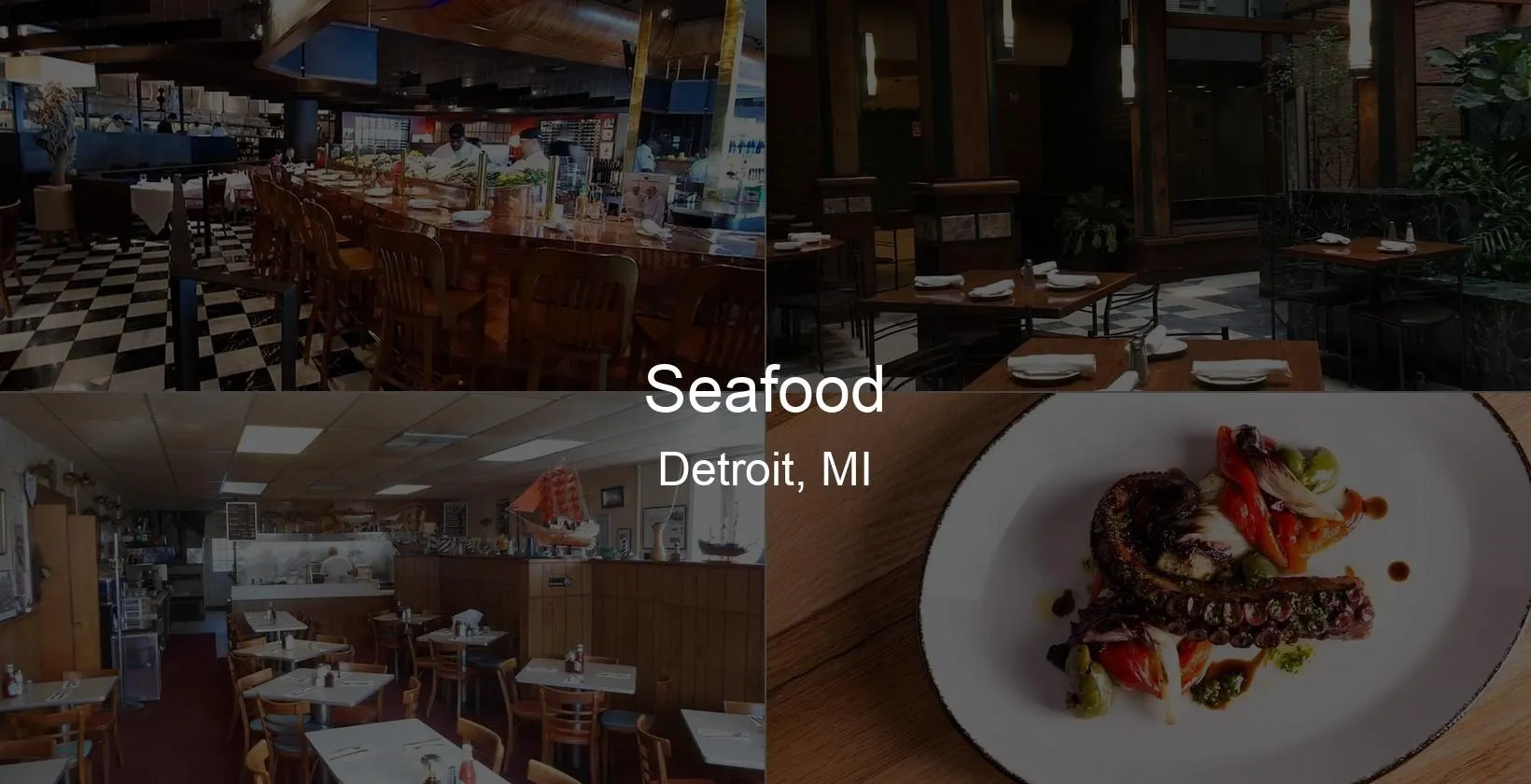 Photo of Seafood in Detroit, MI