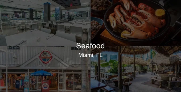 Photo of Seafood in Miami, FL