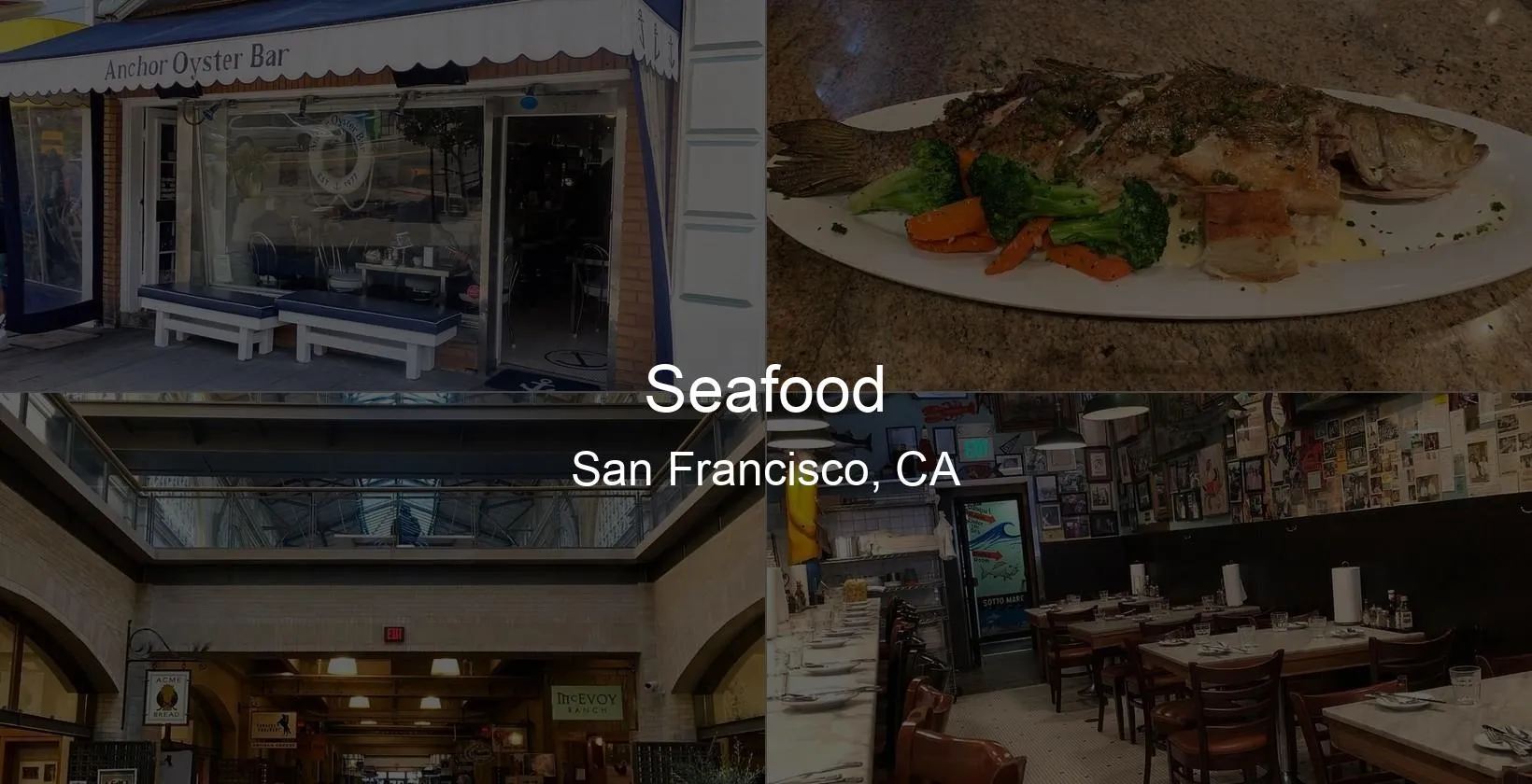 Photo of Seafood in San Francisco, CA