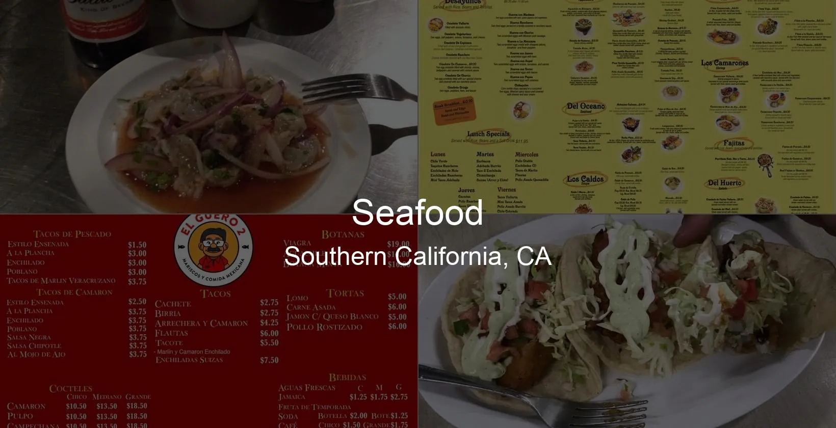 Photo of Seafood in Southern California, CA