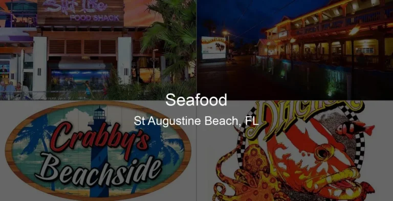 Photo of Seafood in St Augustine Beach, FL