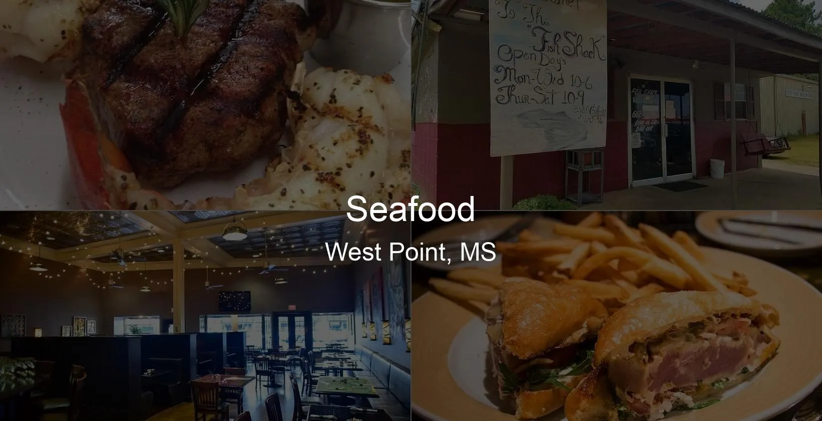 Photo of Seafood in West Point, MS